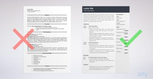 Sample Resume for Public Health Internship Public Health Resume Sample [lancarrezekiqobjective & Skills]
