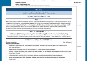 Sample Resume for Public Works Director Public Works Director Resume Example & Guide (2020)your Complete …