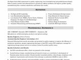 Sample Resume for Quality Engineer In Automobile Pdf Sample Resume for A Midlevel Quality Engineer Monster.com