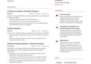Sample Resume for Quality Engineer In Automobile Quality Engineer Resume Examples [inside How-to Tips] Enhancv