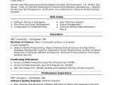 Sample Resume for Quality Engineer In Automobile Sample Resume for An Entry-level Quality Engineer Monster.com