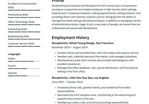 Sample Resume for Receptionist Office assistant Receptionist Resume Examples & Writing Tips 2021 (free Guide) Sample Resume for Receptionist Office assistant Receptionist Resume Examples & Writing Tips 2021 (free Guide)