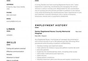 Sample Resume for Registered Nurse with No Experience Registered Nurse Resume Sample Nursing Resume Template …