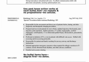 Sample Resume for Registered Nurse with No Experience Stunning Sample Resume for Registered Nurse with Experience In …