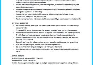 Sample Resume for Residential Property Manager 11 Property Manager Resume Ideas Resume, Manager Resume, Resume …