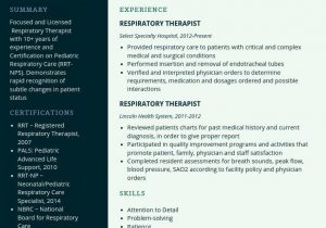 Sample Resume for Respiratory therapist Student Respiratory therapist Resume Samples & Templates [pdflancarrezekiqword] 2021 …