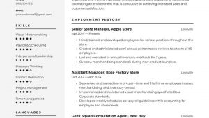 Sample Resume for Retail Management Position Retail-manager Resume Examples & Writing Tips 2021 (free Guide)