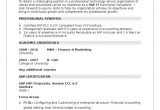 Sample Resume for Sap Fico End User Sample Fresher Resume Of Sap Fi Certified Pdf Sap Se Banks