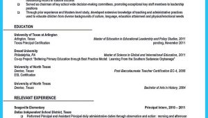Sample Resume for School Administrator Position An Effective Sample Of assistant Principal Resume assistant …