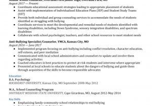 Sample Resume for School Counselor Position School Counselor Resume Examples – Resumebuilder.com