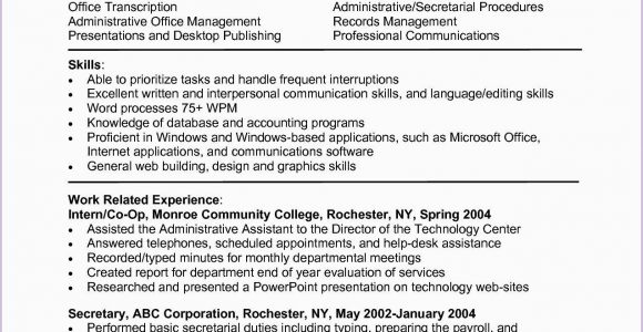 Sample Resume for School Office assistant Office assistant Resume Examples Administrative assistant Resume …