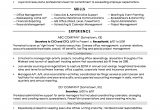 Sample Resume for School Office assistant Secretary Resume Sample Monster.com