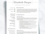 Sample Resume for Science Teachers without Experience Teacher Resume Template for Word & Pages Teacher Cv – Etsy.de