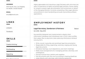 Sample Resume for Secretary Of the Company Secretary Resume & Writing Guide  12 Template Samples Pdf