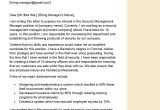 Sample Resume for Security Manager Position Security Management Manager Cover Letter Examples – Qwikresume