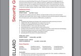 Sample Resume for Security Officer with No Experience Security Guard Resume 5 Example Operations Management, Resume …