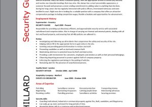 Sample Resume for Security Officer with No Experience Security Guard Resume 5 Example Operations Management, Resume …