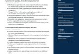 Sample Resume for Security System Technician Cyber Security Resume Examples & Writing Tips 2022 (free Guide)