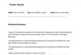 Sample Resume for Selenium 1 Year Experience Automation Testing Resume: Selenium with Cucumber by Manish …