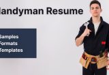Sample Resume for Self Employed Handyman Handyman Resume: Templates, Examples and Guide Cakeresume