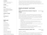 Sample Resume for Senior Administrative Officer 19 Administrative assistant Resumes & Guide Pdf 2022