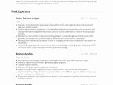 Sample Resume for Senior Business Analyst 37lancarrezekiq] Senior Business Analyst Cv Sample
