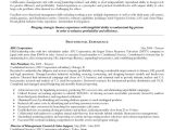 Sample Resume for Senior Finance Executive Senior Operating and Finance Executive Resume