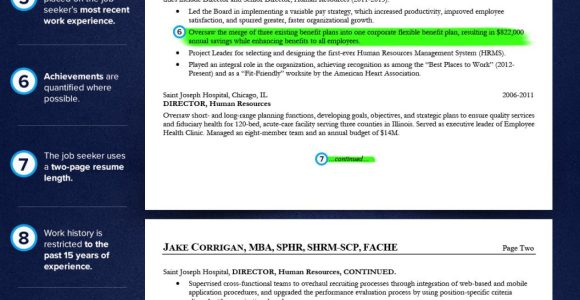 Sample Resume for Senior Level Position 10 Powerful Changes for Your Executive-level Resume topresume