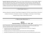 Sample Resume for Senior Protocol Officer Government Resume Template Monster.com
