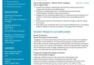 Sample Resume for Senior Sales Professional Senior Merchandiser Supervisor Resume Sample 2021 Writing Tips …
