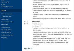 Sample Resume for Senior Tax Manager Tax Accountant Resumeâsample & 20lancarrezekiq Writing Tips