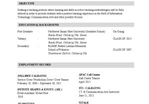 Sample Resume for Service Crew In Jollibee Sample Resume Pdf Learning Computing Sample Resume for Service Crew In Jollibee Sample Resume Pdf Learning Computing