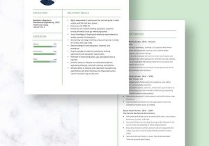 Sample Resume for Sheet Metal Installer Free Free Sheet Metal Worker Resume Template – Word, Apple Pages …