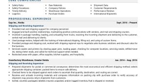Sample Resume for Shipping and Receiving Manager Shipping and Receiving Supervisor Resume Examples & Template (with …