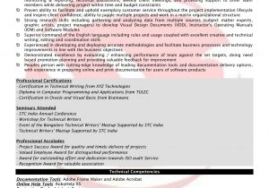 Sample Resume for Smes In Bpo Technical Writer Sample Resumes, Download Resume format Templates!