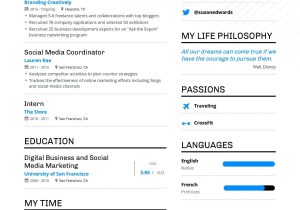 Sample Resume for social Media Coordinator social Media Coordinator Resume Example and Guide for 2019 …