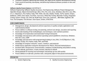 Sample Resume for software Engineer with 4 Years Experience Sample Resume 3 Years Experience software Engineer – Good Resume …