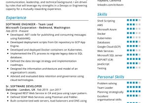 Sample Resume for software Engineer with One Year Experience software Engineer Resume Example 2022 Writing Tips – Resumekraft