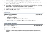 Sample Resume for solar Engineer Pdf Senior Civil Engineer Resume Pdf Pdf Civil Engineering …