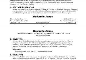 Sample Resume for Student Summer Job 10 Most Popular Summer Job Ideas for College Students 2020