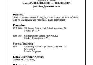 Sample Resume for Student who Has Never Worked Pin On Aaaa