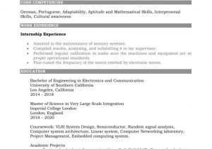 Sample Resume for Study Abroad Application Sample Resume for Study Abroad Application 20 Student