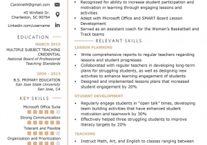 Sample Resume for Substitute Teacher Position Substitute Teacher Resume Samples & Writing Guide