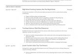 Sample Resume for Teacher Aide Position Teaching assistant Resume & Writing Guide