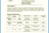 Sample Resume for Teachers In India Resume Of A Teacher India Teachers Resume format India