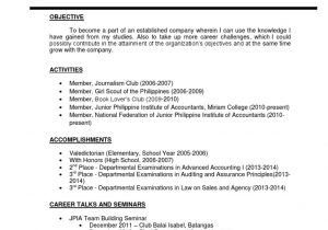 Sample Resume for Teaching Position Philippines Resume Philippines Sample Resume for Teaching Position Philippines Resume Philippines