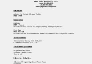 Sample Resume for Teenager with No Experience Resume Examples No Experience Resume No Experience, Student …