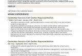 Sample Resume for Telemarketing Customer Service Call Center Customer Service Representative Resume Sample