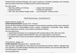 Sample Resume for top Management Position Manager Resume Examples and Writing Tips