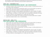 Sample Resume for tow Truck Driver tow Truck Driver Resume Samples